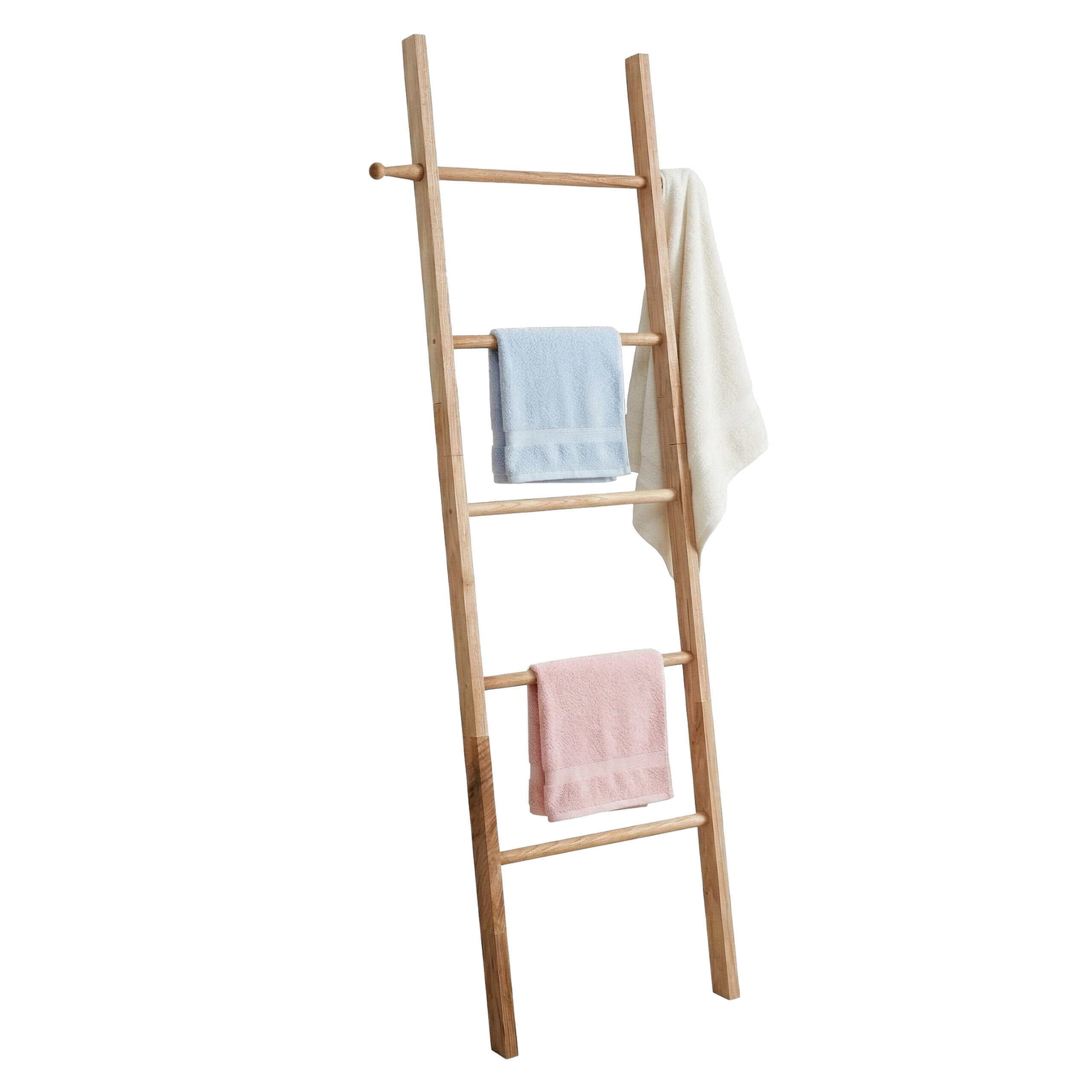 LESTEV naravna iz orehovega lesa 170/43/4 cm - svetlo rjava, les (43/170/4cm) - Relaxdays