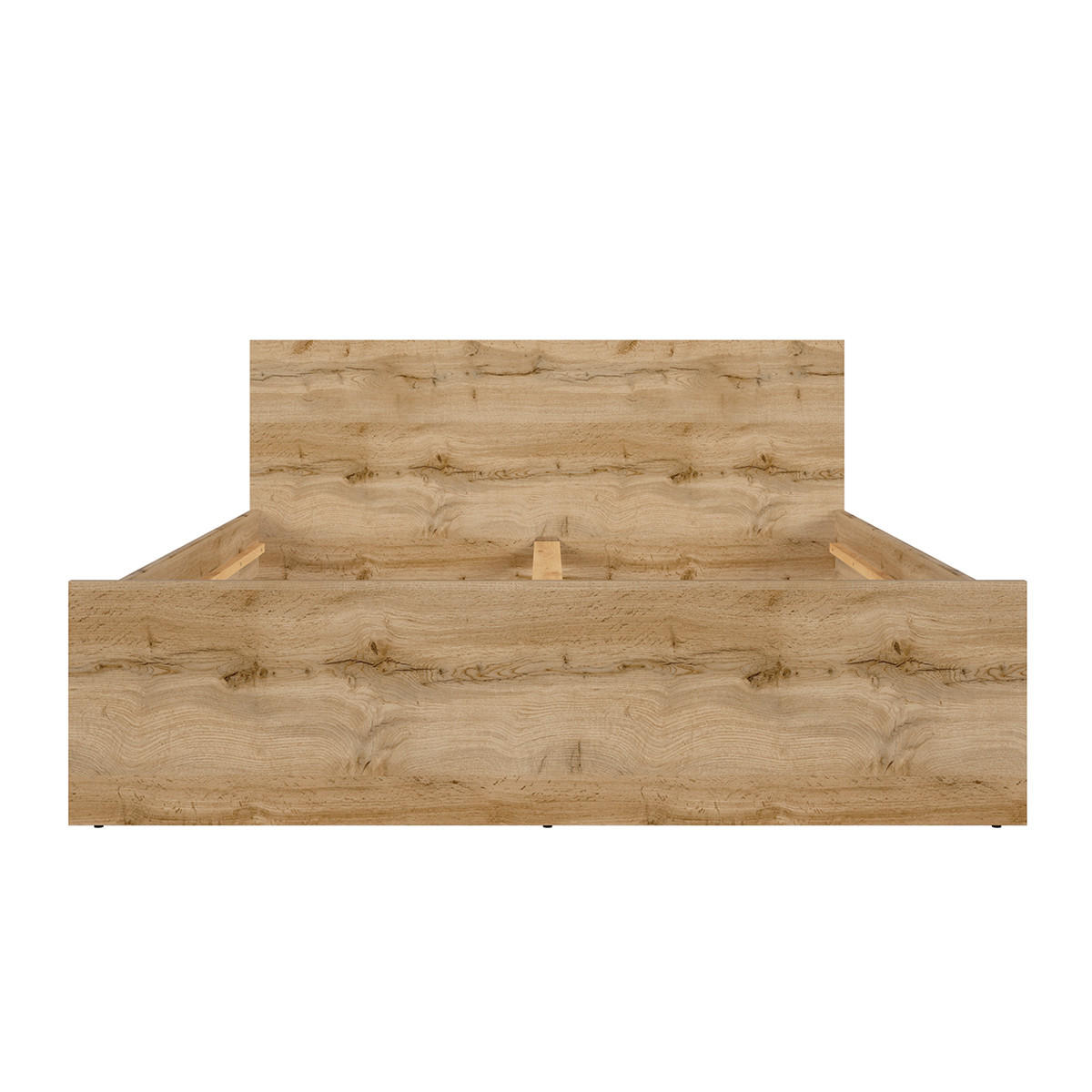 BETT 160/200 Selma Holz - Braun, Holzwerkstoff (160/200cm) - Petits-meubles