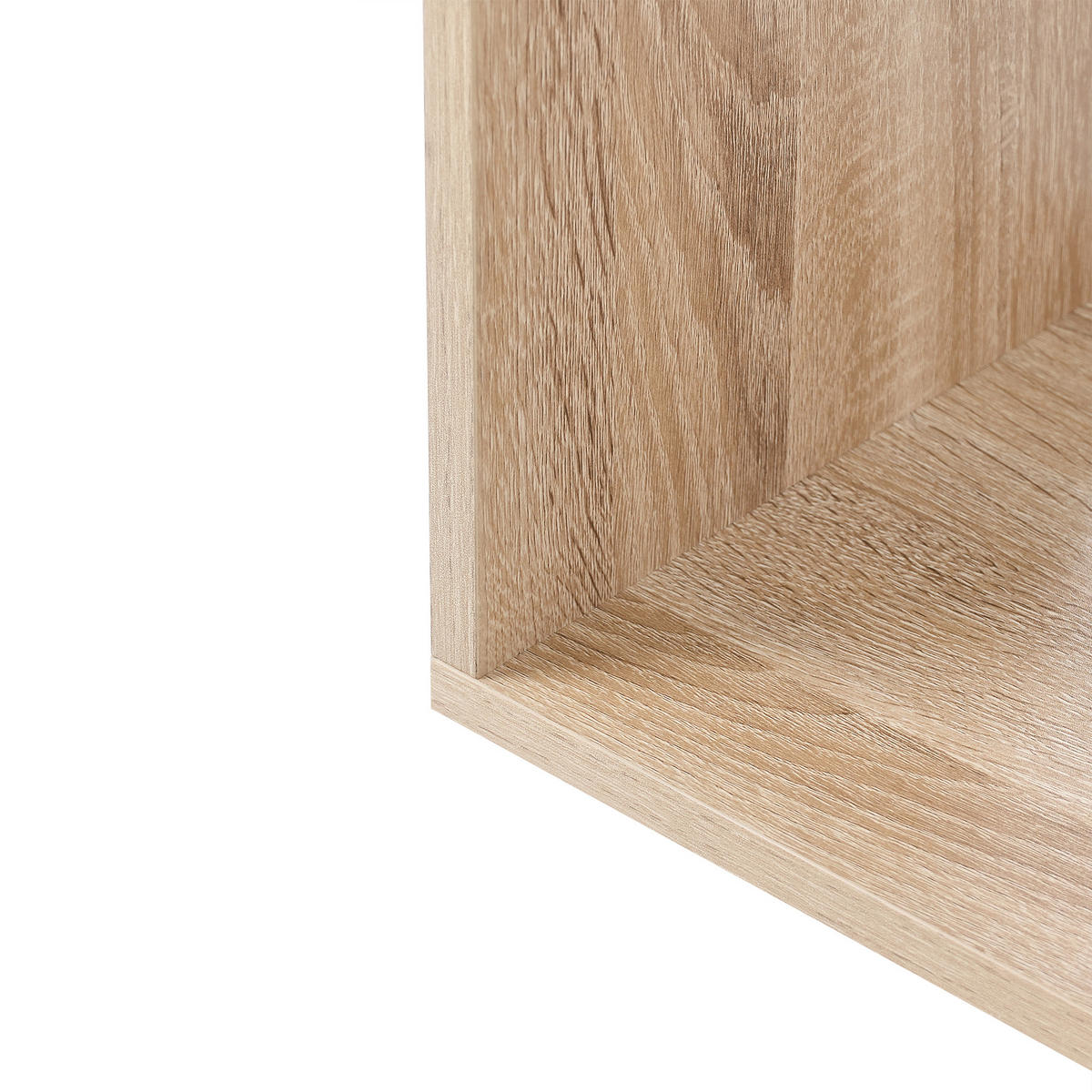 BÜCHERREGAL mit 8 Ebenen 180 cm Hellbraun Fontas - Hellbraun, Holzwerkstoff (90/180/29cm) - Beliani