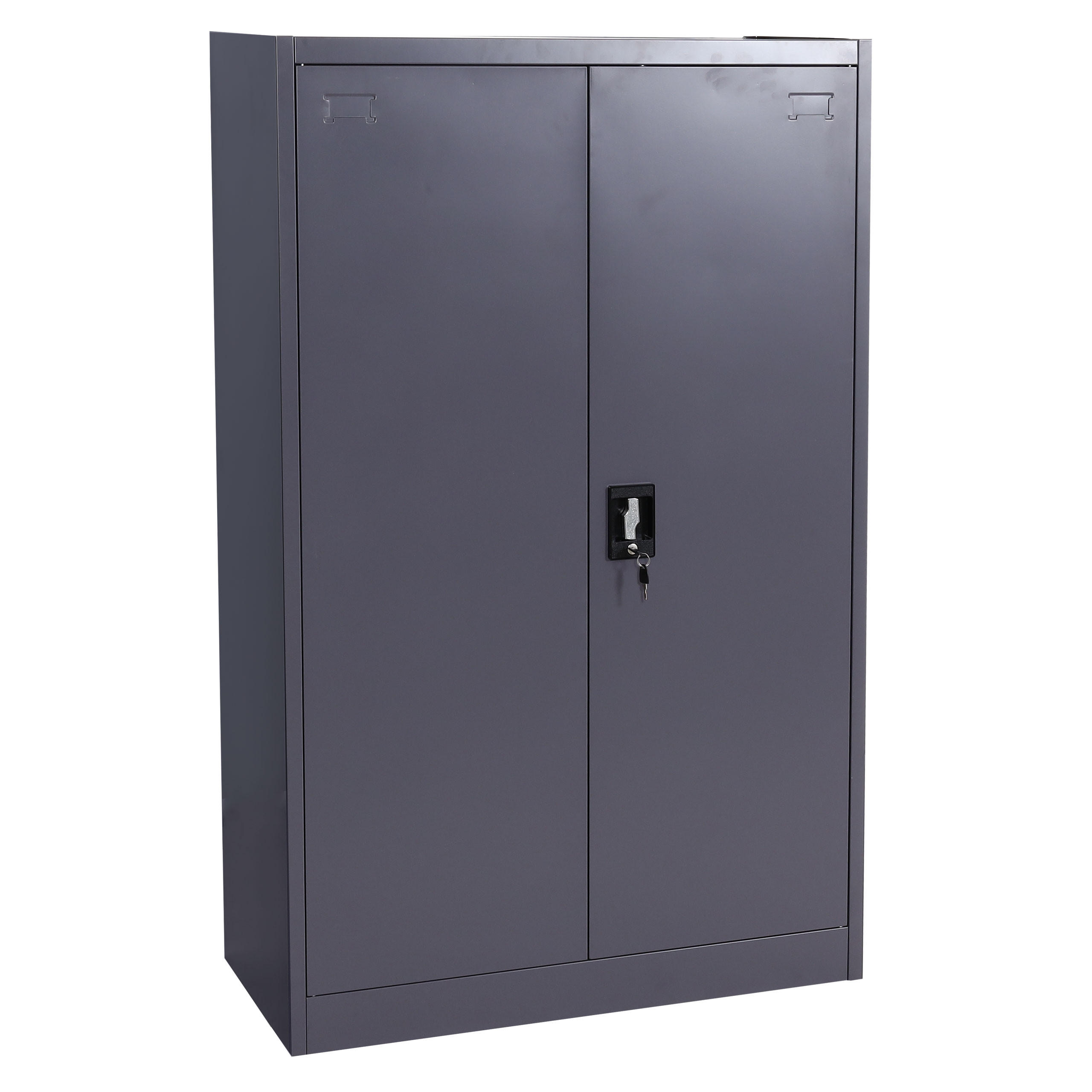AKTENSCHRANK Grau - Grau, Metall (90/140/40cm) - MCW