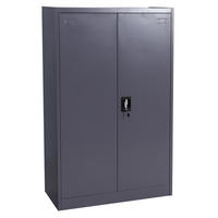 AKTENSCHRANK Grau - Grau, Metall (90/140/40cm) - MCW