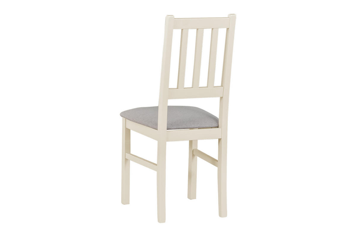 STUHL Bos 4 (6er Set) - Grau/Cappuccino, Holz (43/94/40cm) - Leaf Design