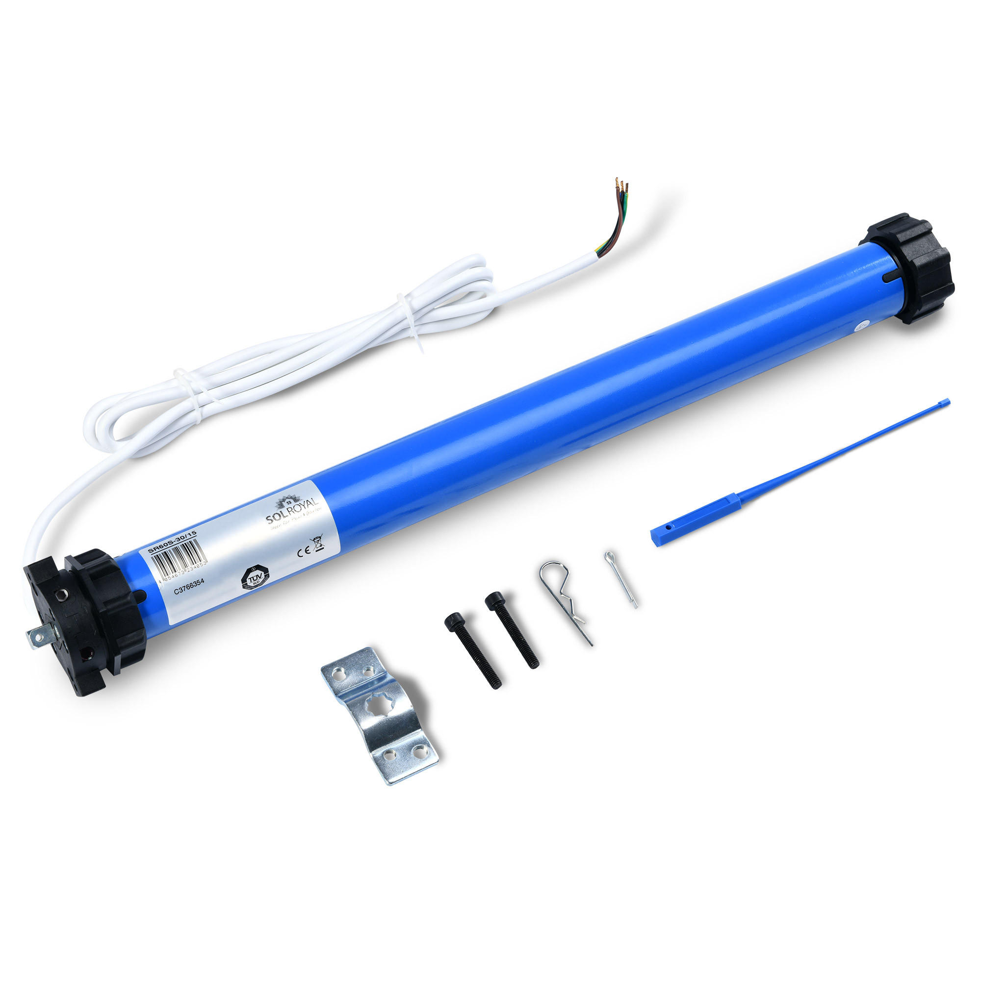 Sol Royal Rohrmotor Blau 6x4x53 cm