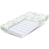 KINDERMATRATZE Melody Dino - Hellgelb, Textil (60/120cm) - FDM