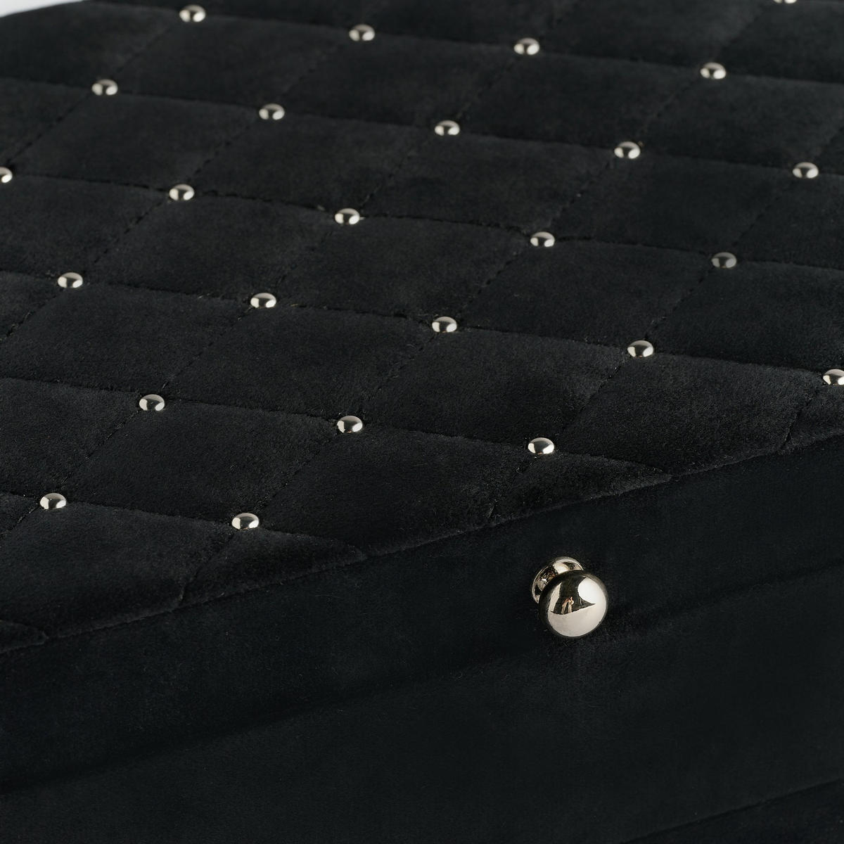 SCHMUCKKÄSTCHEN Vazante - Schwarz, Textil (25/13/19.5cm) - home&you