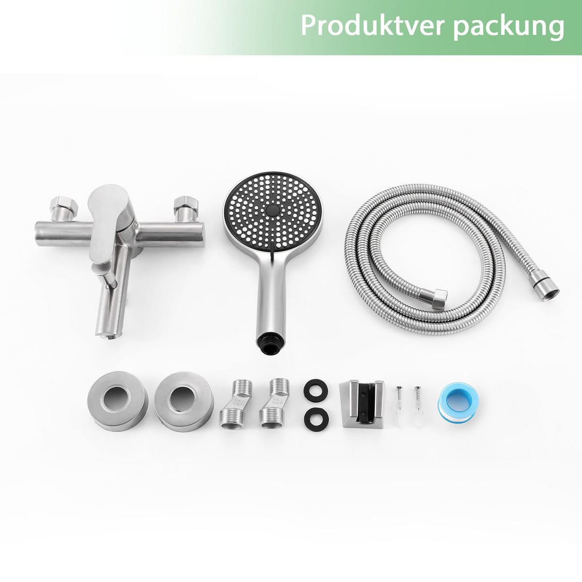 HANDBRAUSE BRAUN Ⅲ 11/2/8 cm - Silberfarben, Metall (15/8/11cm) - Nettlife