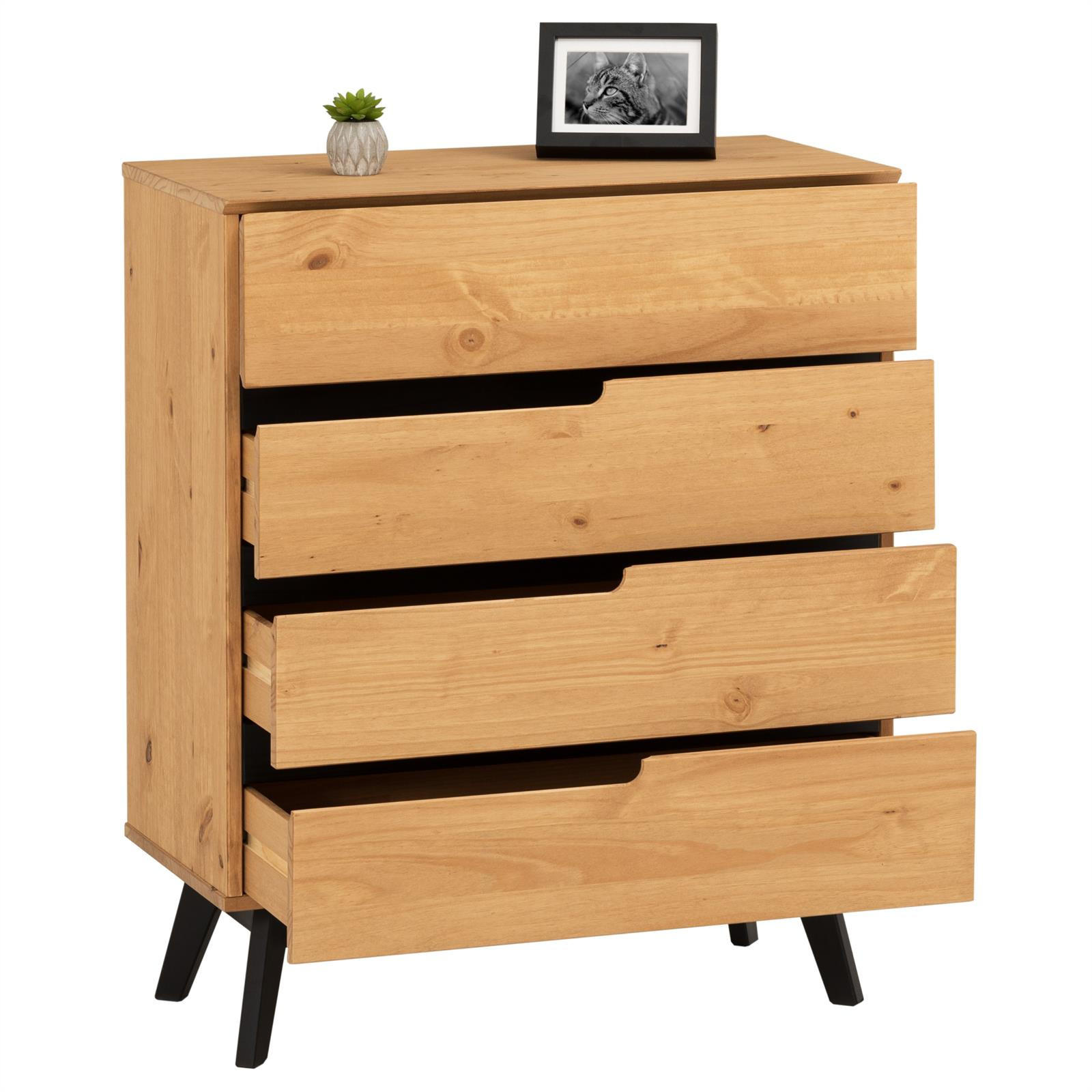 KOMMODE TIBOR - Kieferfarben, Holz (80/96/40cm) - IDIMEX