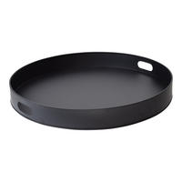 TABLETT Eggy Schwarz - Schwarz, Metall (60/7/60cm) - LOFT42