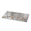 TISCHPLATTE 125x50 cm Mosaikmuster mit Ornamenten - Multicolor/Grau, Glas (125/50/0.4cm) - TULUP