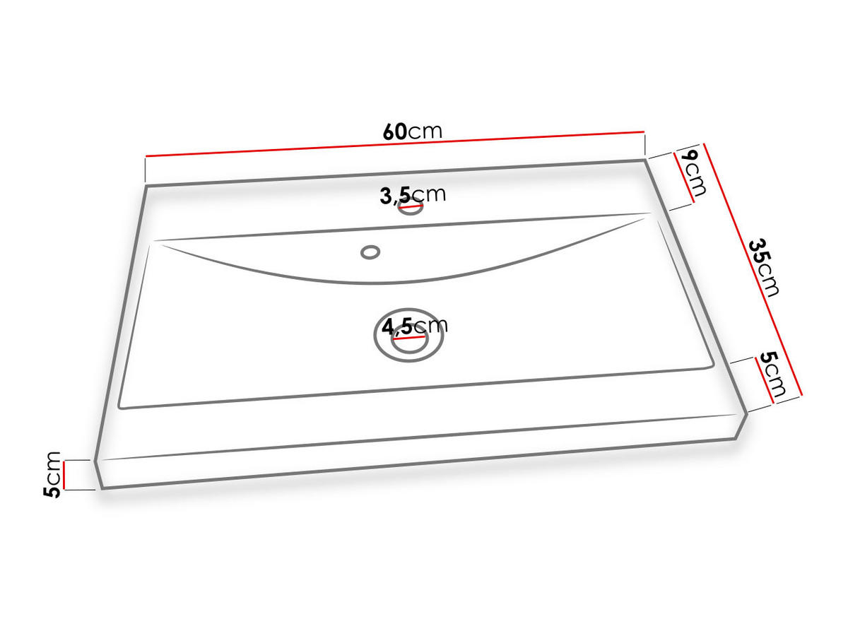BADMÖBEL-SET Cyprus - Braun, Holzwerkstoff (31/160/31cm) - MIRJAN24