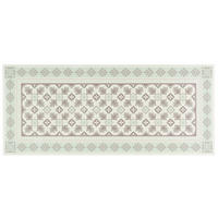 VINYL TEPPICH KÜCHENLÄUFER EVORA FLIESENOPTIK - Mintgrün, Textil (49/140cm) - Pergamon