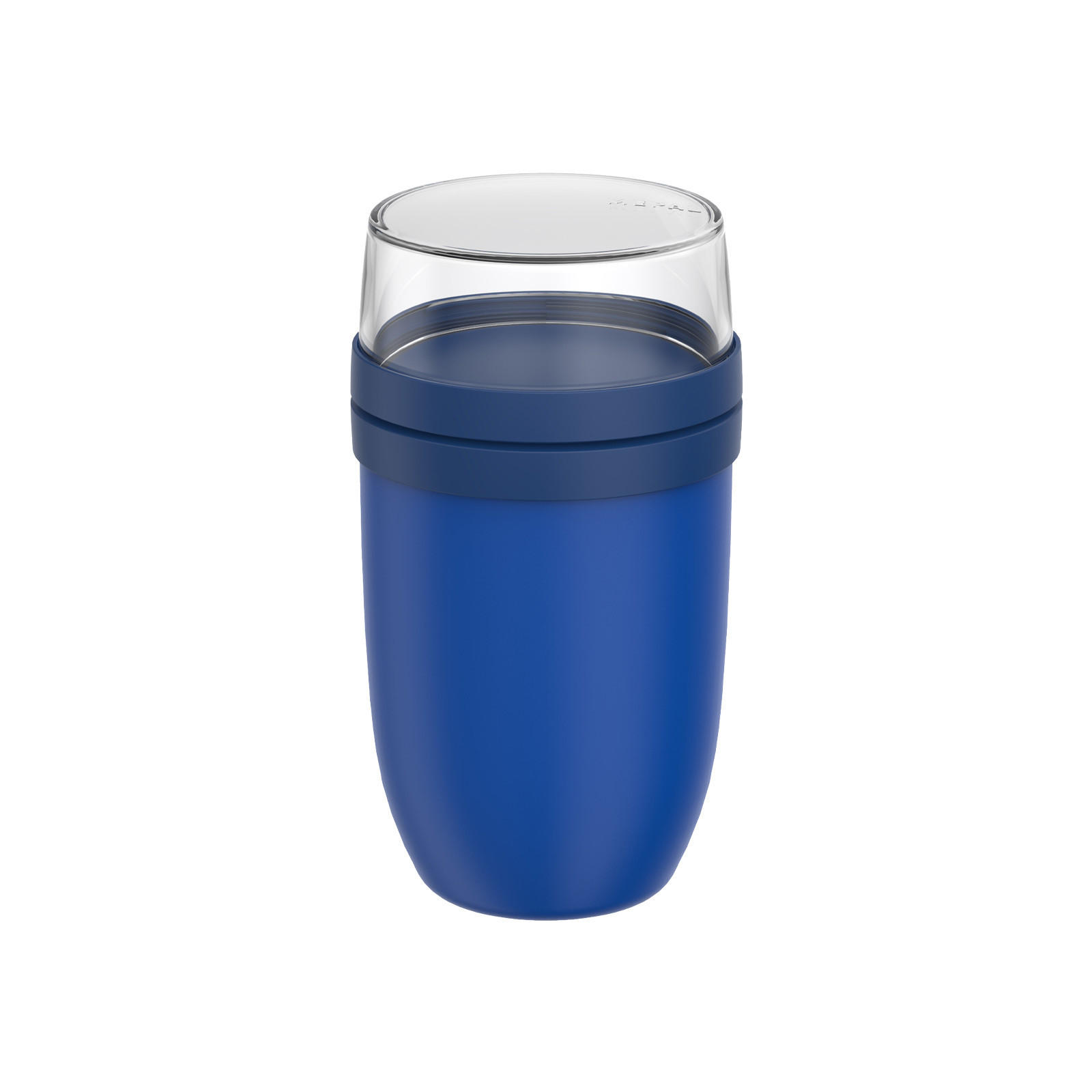 LUNCHPOT XL Ellipse Vivid Blue 750 ml + 300 ml - Dunkelblau, Kunststoff (10.7/20/10.7cm) - Mepal
