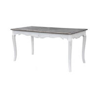 ESSTISCH RIMINI WHITE Weiß 160x80x78 cm - Weiß, Holz (80/160/78cm) - FURNLUX