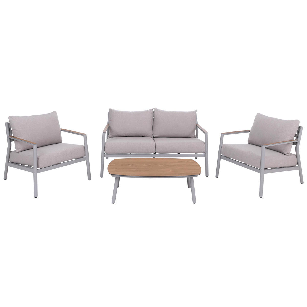 ZAHRADNÍ SADA AU Béžová - béžová, kov - MCW