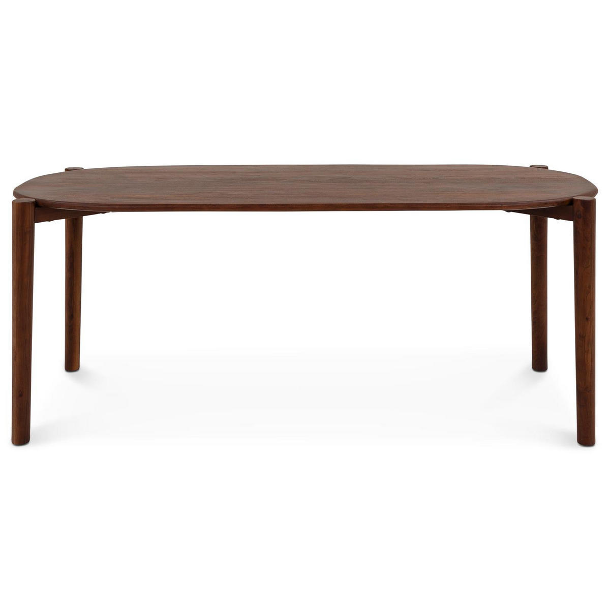 ESSTISCH SALEM dunkelbraun - Dunkelbraun, Holz (90/200/76cm) - IDIMEX