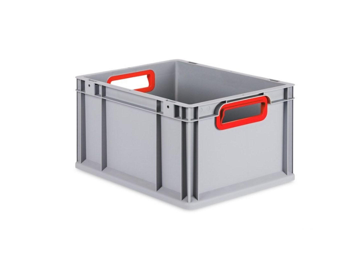EUROBOX 5x Nextgen Color 22x30x40cm 20 Liter Griffe Rot Offen - Rot, Kunststoff (30/22/40cm) - PROREGAL