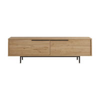 LOWBOARD Hellbraun 35,5/160/45 cm - Braun, Holzwerkstoff (160/45/35.5cm) - Mobili Rebecca