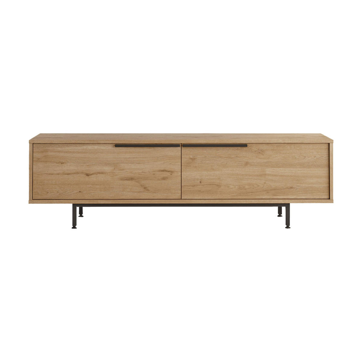 LOWBOARD Hellbraun 35,5/160/45 cm - Braun, Holzwerkstoff (160/45/35.5cm) - Mobili Rebecca