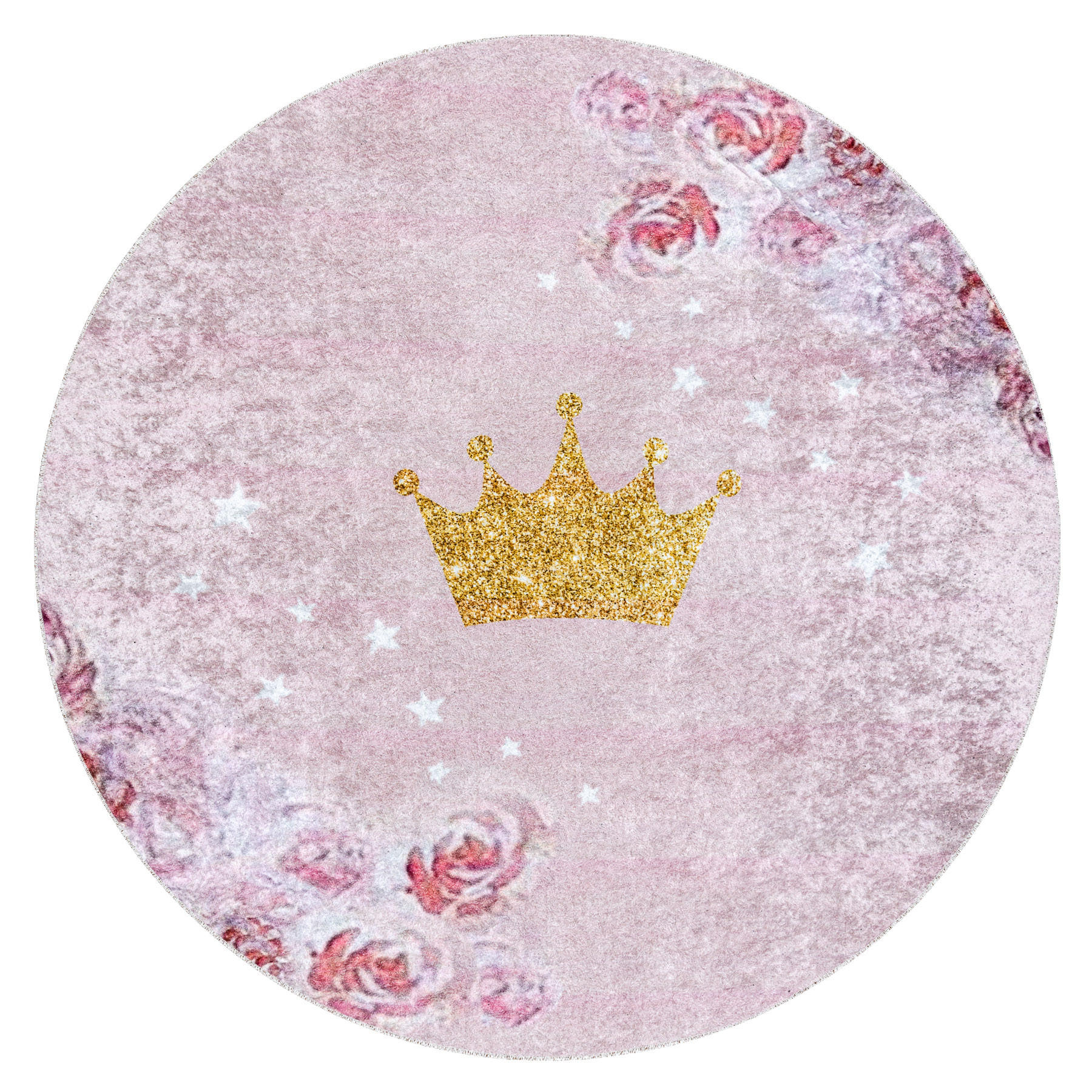 TEPPICH Junior 80 cm - Pink, Textil (80/80cm) - rugsX