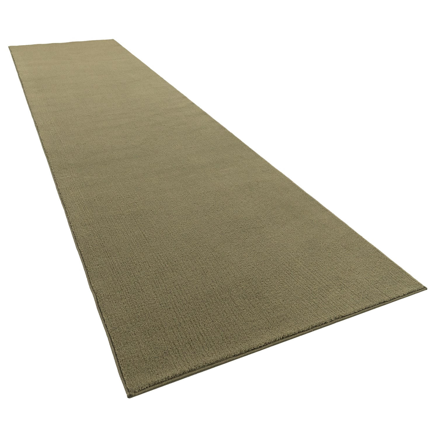 Paco Home Kurzflorteppich Hellgrün 80x300 cm