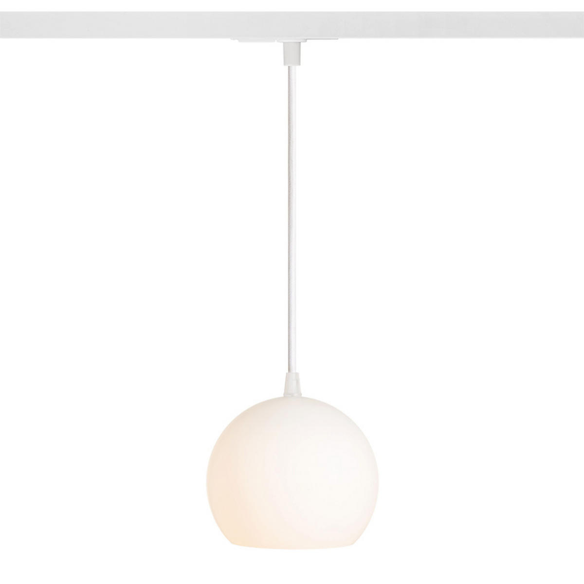 DECKENLEUCHTE COPA Opalglas 11 W - Transparent, Metall (30/30/20cm) - Rendl