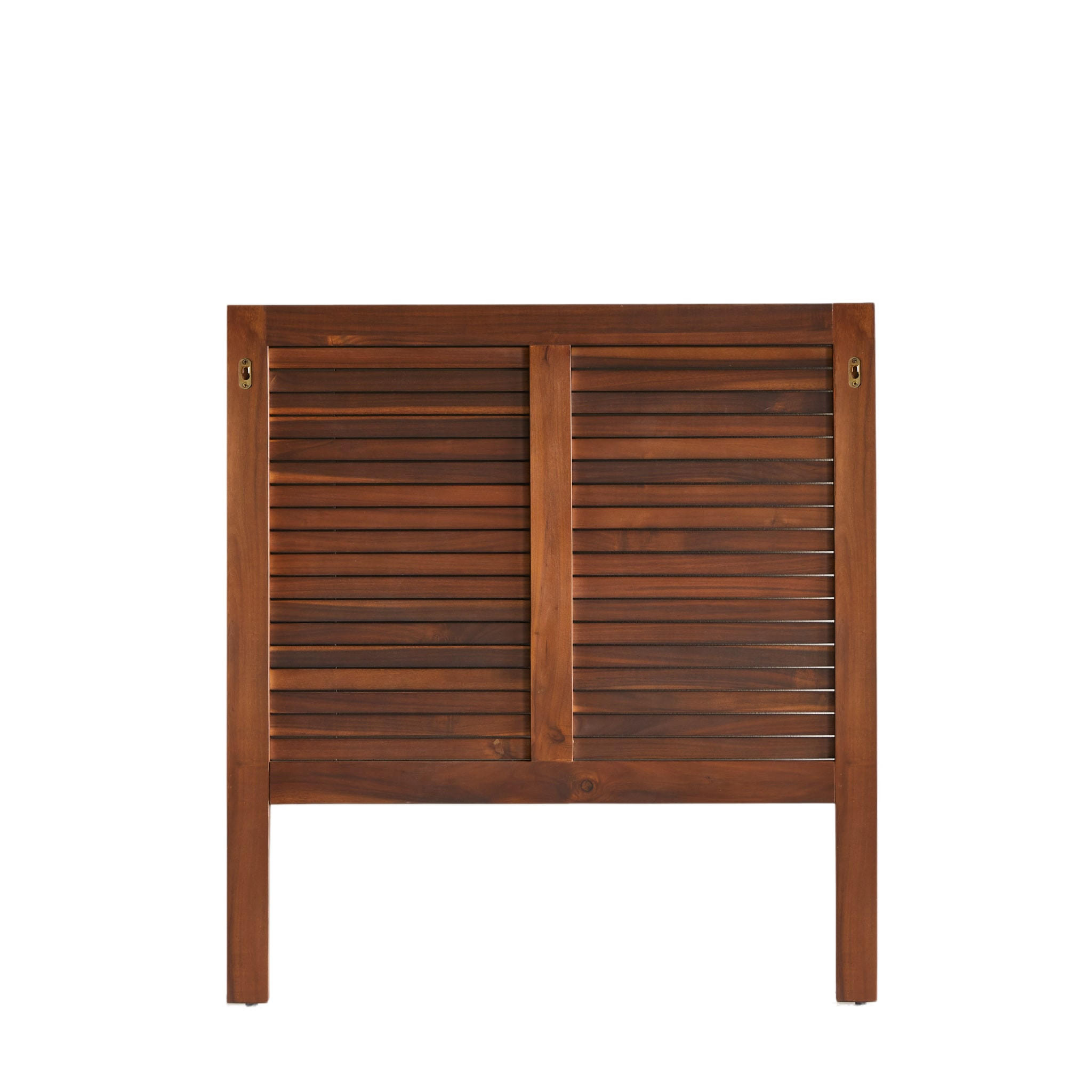 KOPFTEIL Loggia Braun aus Akazie - Braun, Holz (90/100/3cm) - Tikamoon