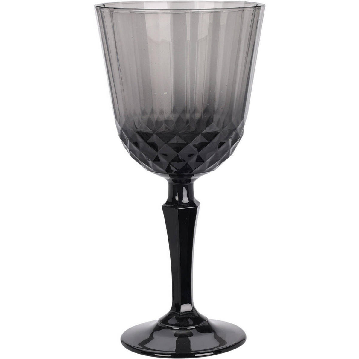 WEINGLAS Grau 310 ml - Anthrazit, Glas (310L) - Excellent Houseware