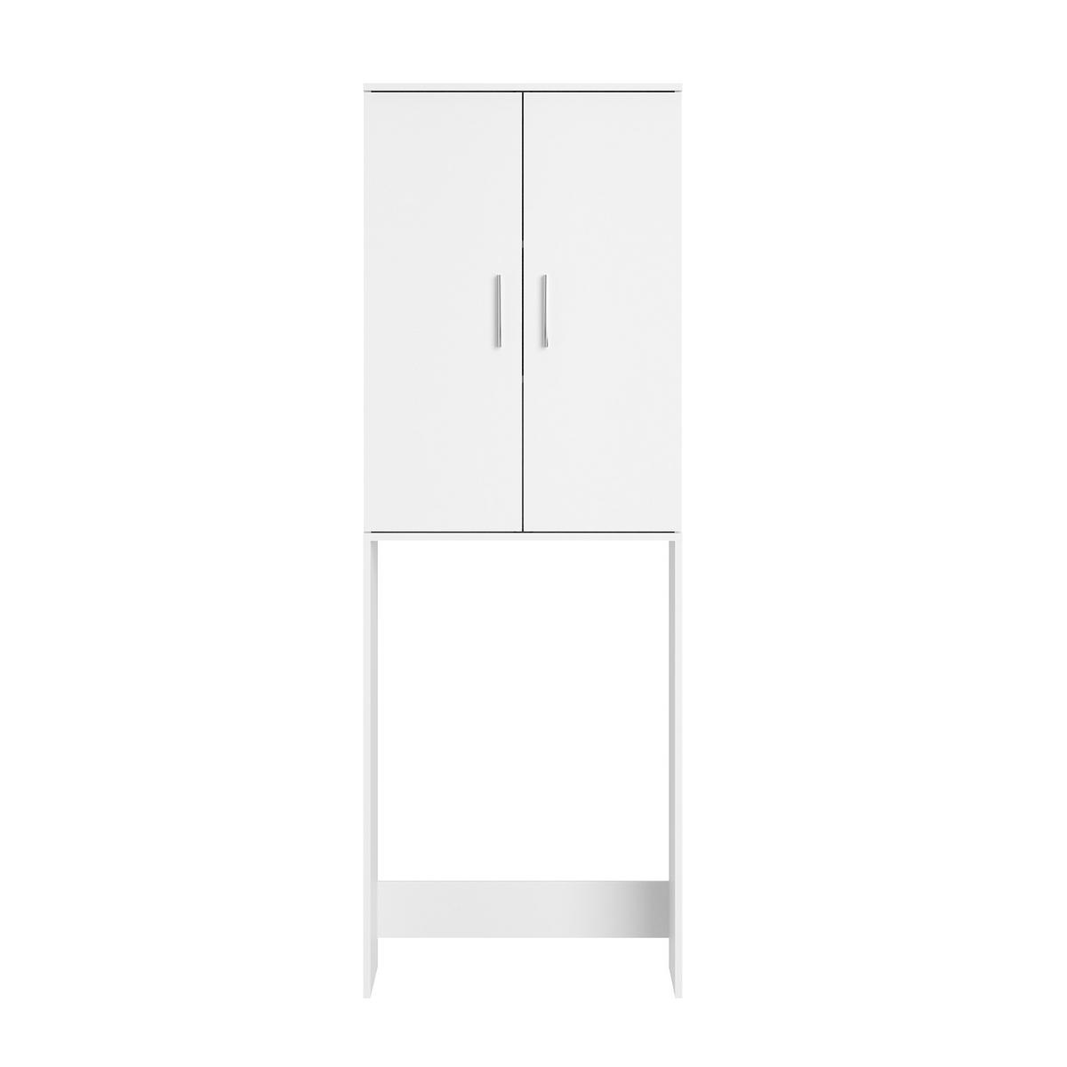 WASCHMASCHINENSCHRANK in Weiß - Weiß, Holzwerkstoff (30/187/65cm) - Home Collective