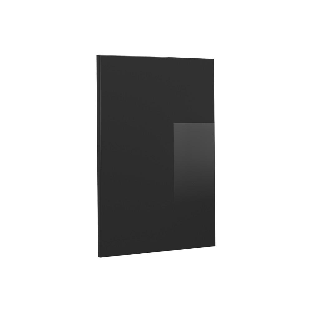 KUCHYŇSKÁ DVÍŘKA R-Line Černý vysoký lesk - vysoce lesklá černá, kompozitní dřevo (44.6/59/1.6cm) - Vicco