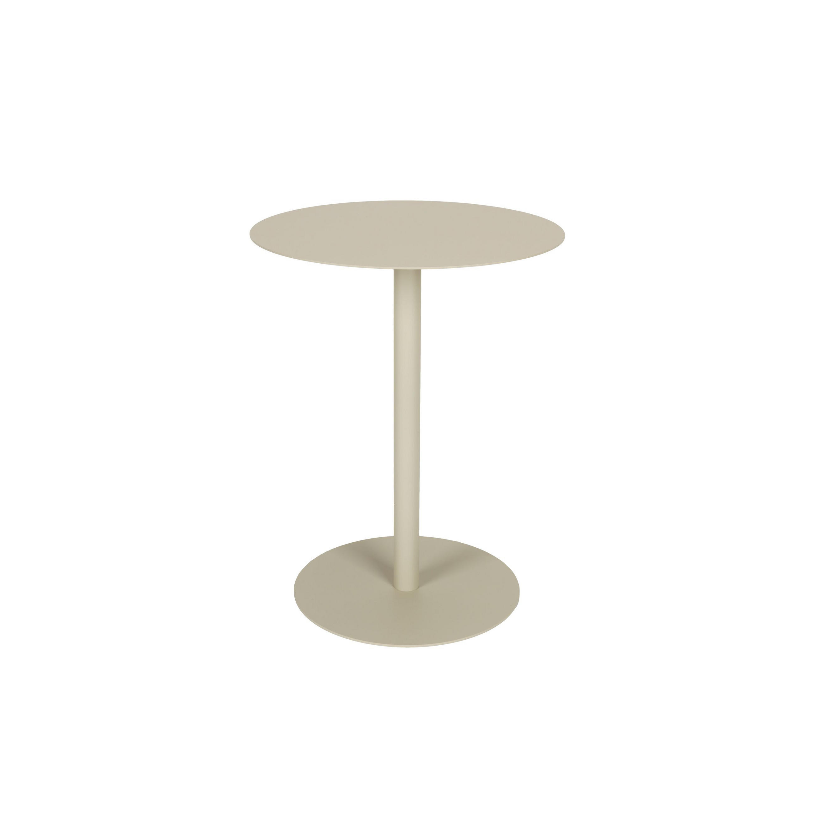 BEISTELLTISCH Snow 35 cm Beige - Beige, Metall (35/35/45cm) - Zuiver