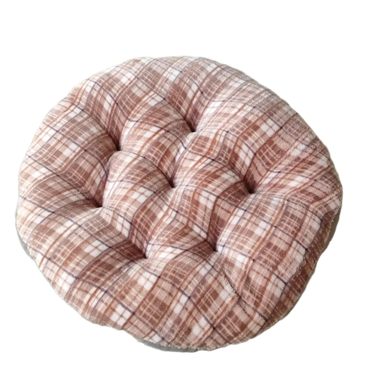 GARTENHOCKERAUFLAGE 40/40/8cm - Rot, Textil (40/8/40cm) - Authentics