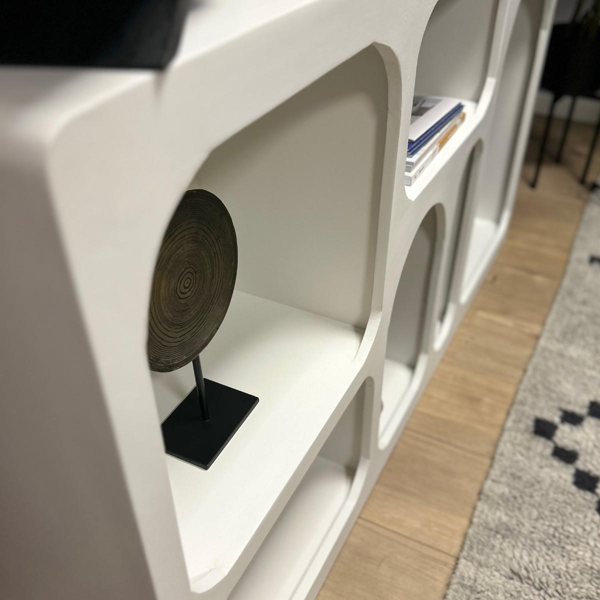 SIDEBOARD Caya Weiß 33/160/90 cm - Weiß, Holz (160/90/33cm) - Starfurn