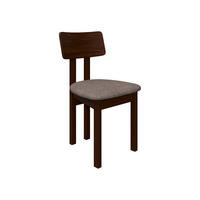 ESSZIMMERSTUHL Divo II - Hellbraun/Nussbaumfarben, Holz/Textil (47/85/48cm) - MIRJAN24