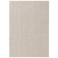 VNITŘNÍ a venkovní koberec Kaleo Krémová/Šedá 140x200 cm - krémová, plast/umělá hmota (140/200cm) - benuta