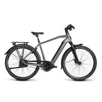 E-TREKKING 625 Automatics E-Bike Gent 28 Zoll Gr: 57cm - Grau, Metall (57cm) - Hawk Bikes
