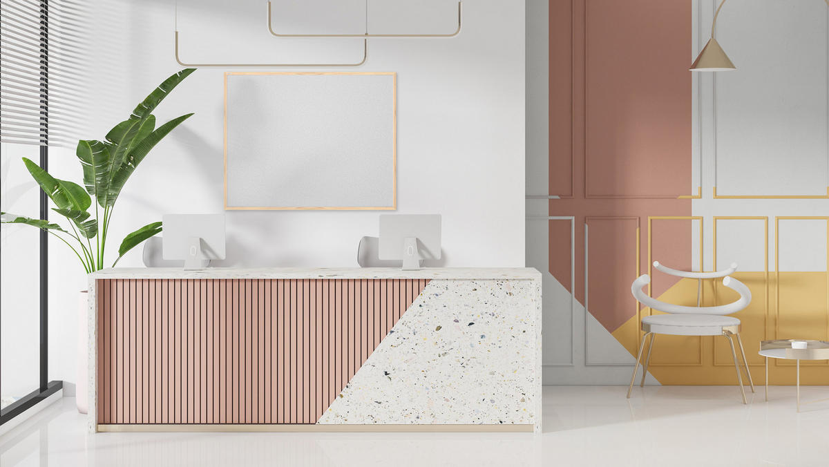 PINNWAND mit Holz Rahmen 100x80cm Hellgrau - Grau, Holz (100/80/1.6cm) - ALLboards