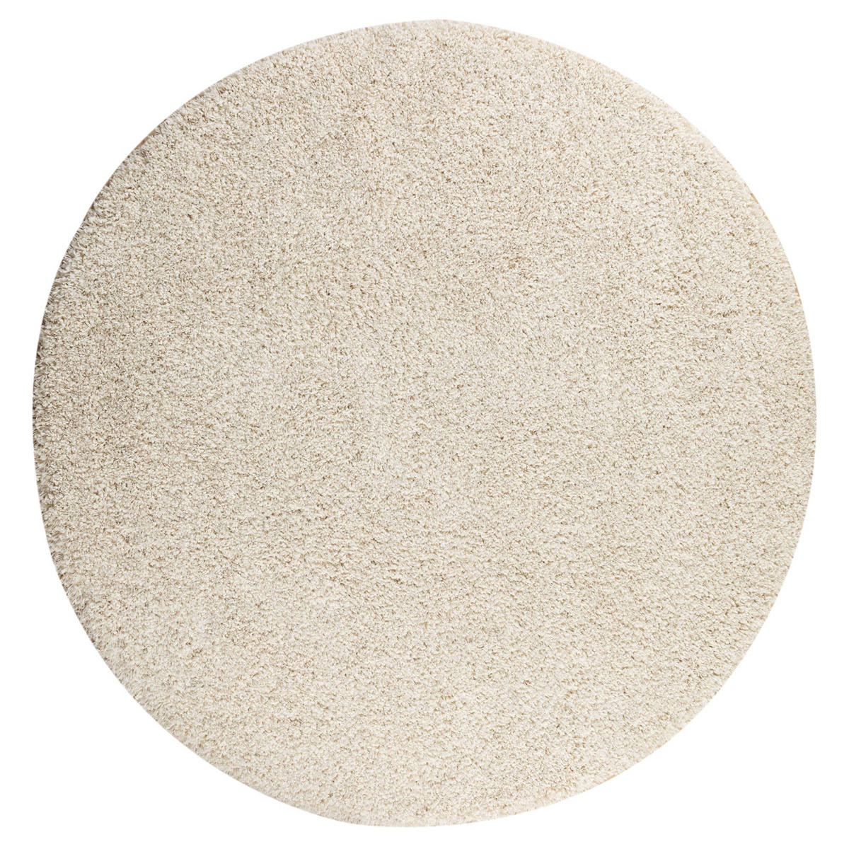 HOCHFLORTEPPICH 200/200 cm Twilight rund - Creme, Textil (200/200cm) - Steffensmeier