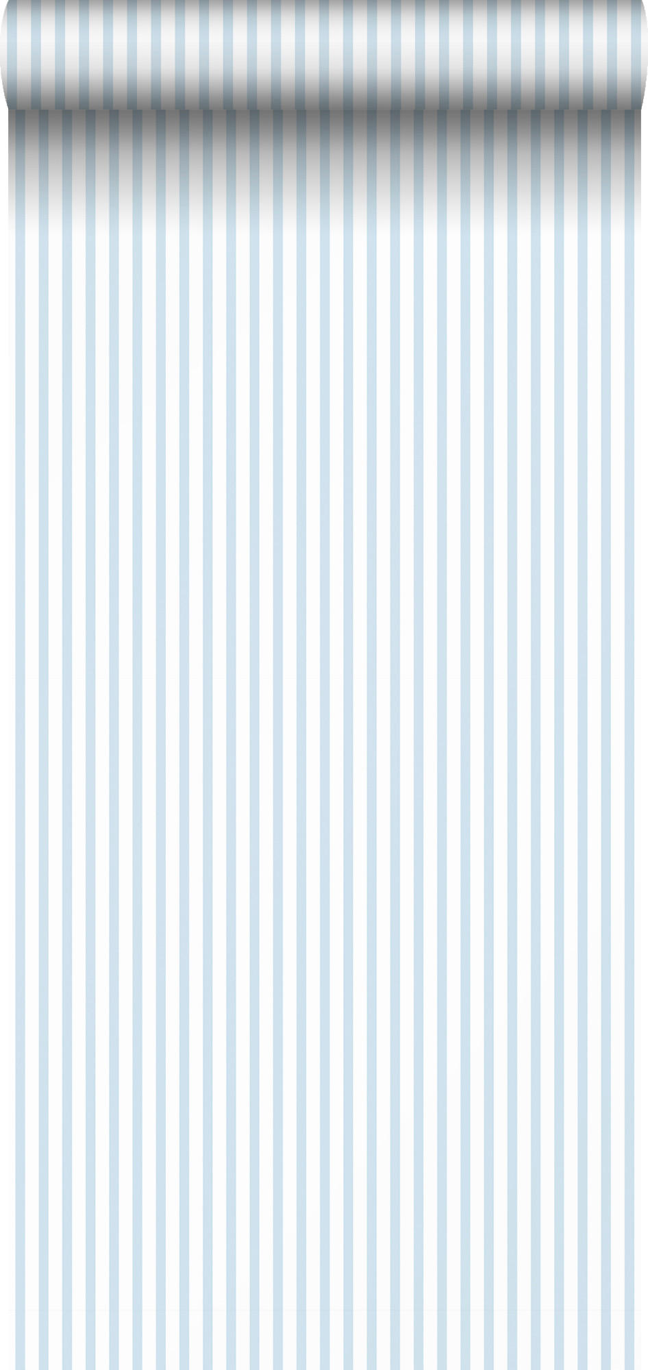 TAPETE Streifen 53 cm x 10 m - Blau, Papier (53/0.1cm) - Sanders & Sanders