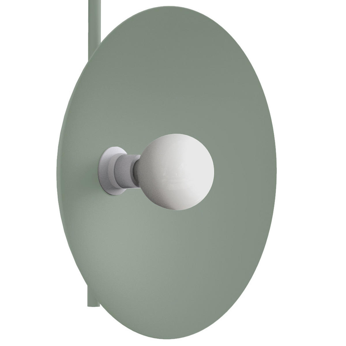 DECKENLEUCHTE - Grün, Metall (40/40/83cm) - Lumicom