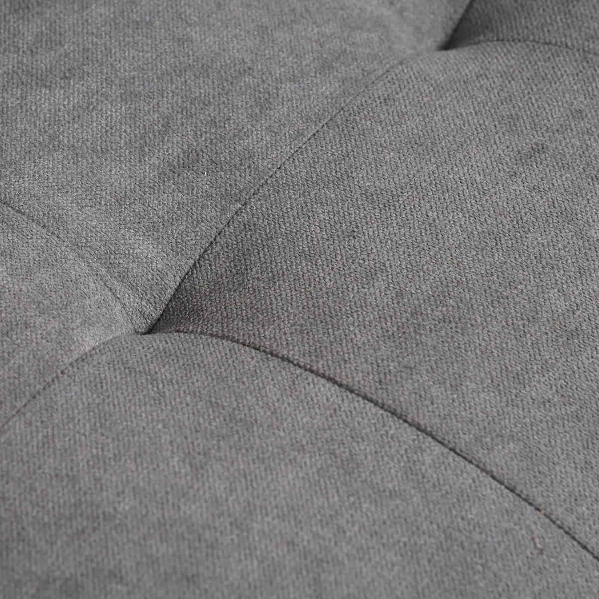 SOFA mit Stauraum 117 x 62 x 78 cm Grau - Grau, Holzwerkstoff (117/78/62cm) - Meubliv