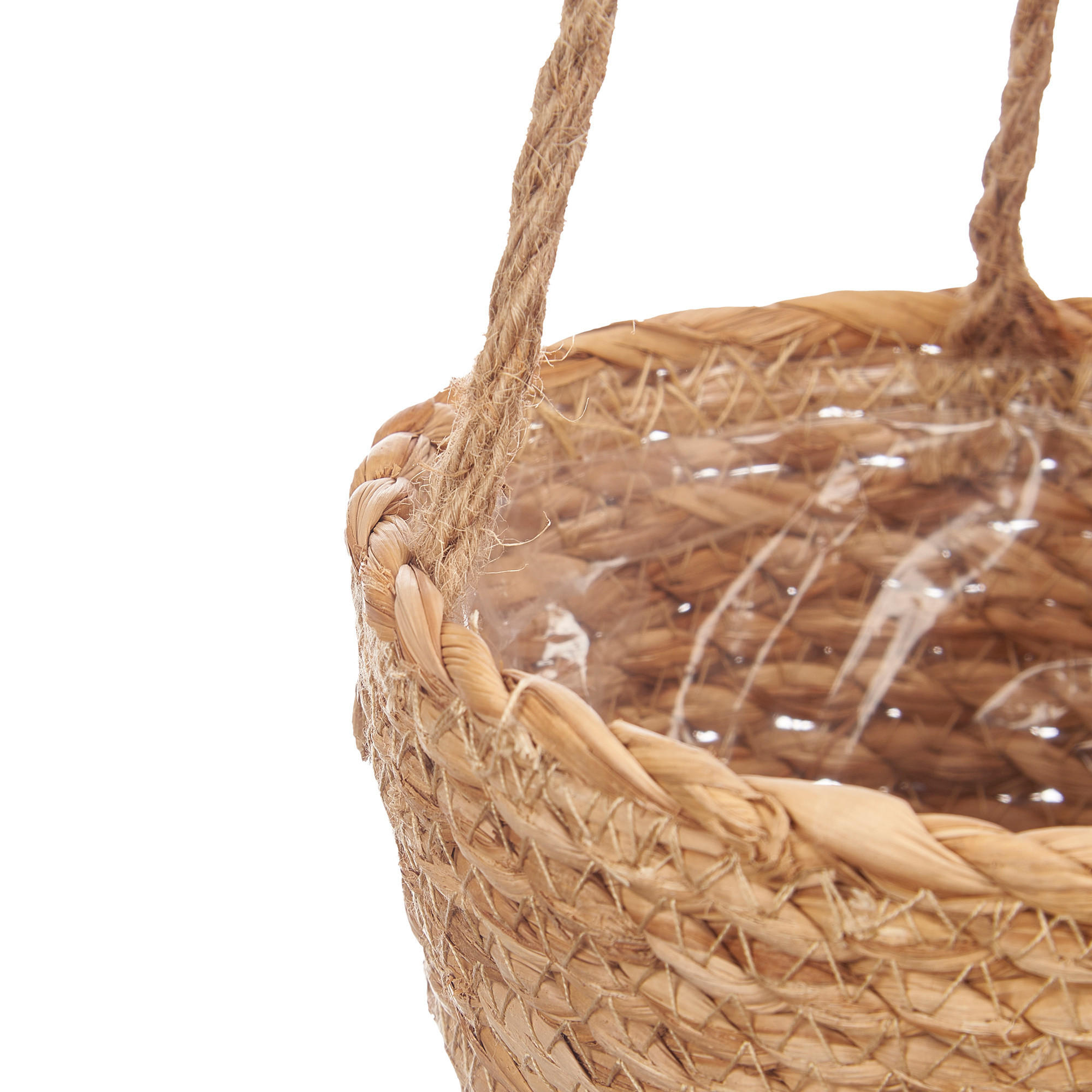 HÄNGEPOT BONI Ø 15 cm - Braun, Naturmaterialien (15/12/15cm) - Giftdecor