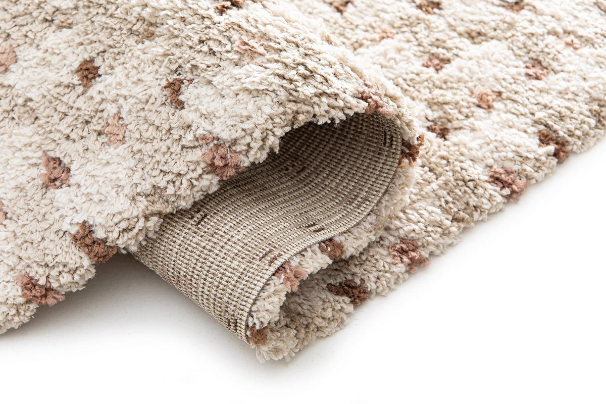 DESIGN-TEPPICH weich und dick beige - Beige, Textil (120/170cm) - AFK Living