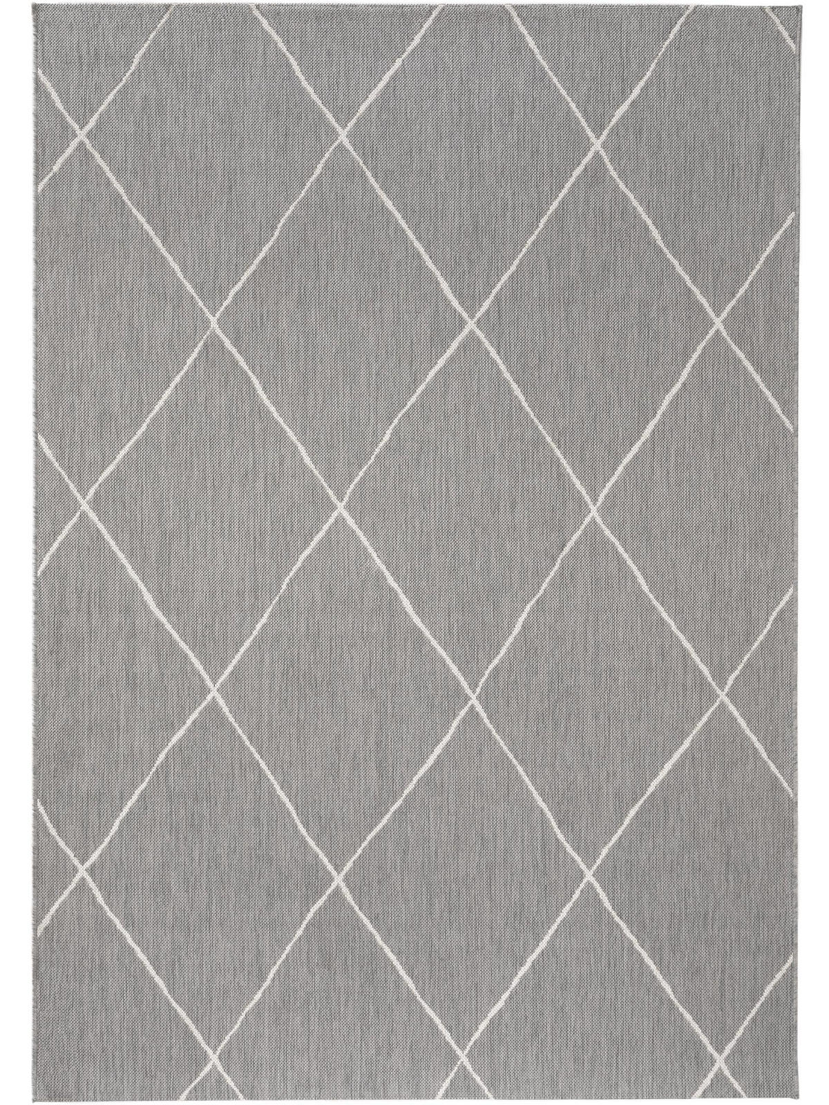 OUTDOORTEPPICH Metro Grau 200x290 cm - Grau, Textil (200/290cm) - benuta Nest
