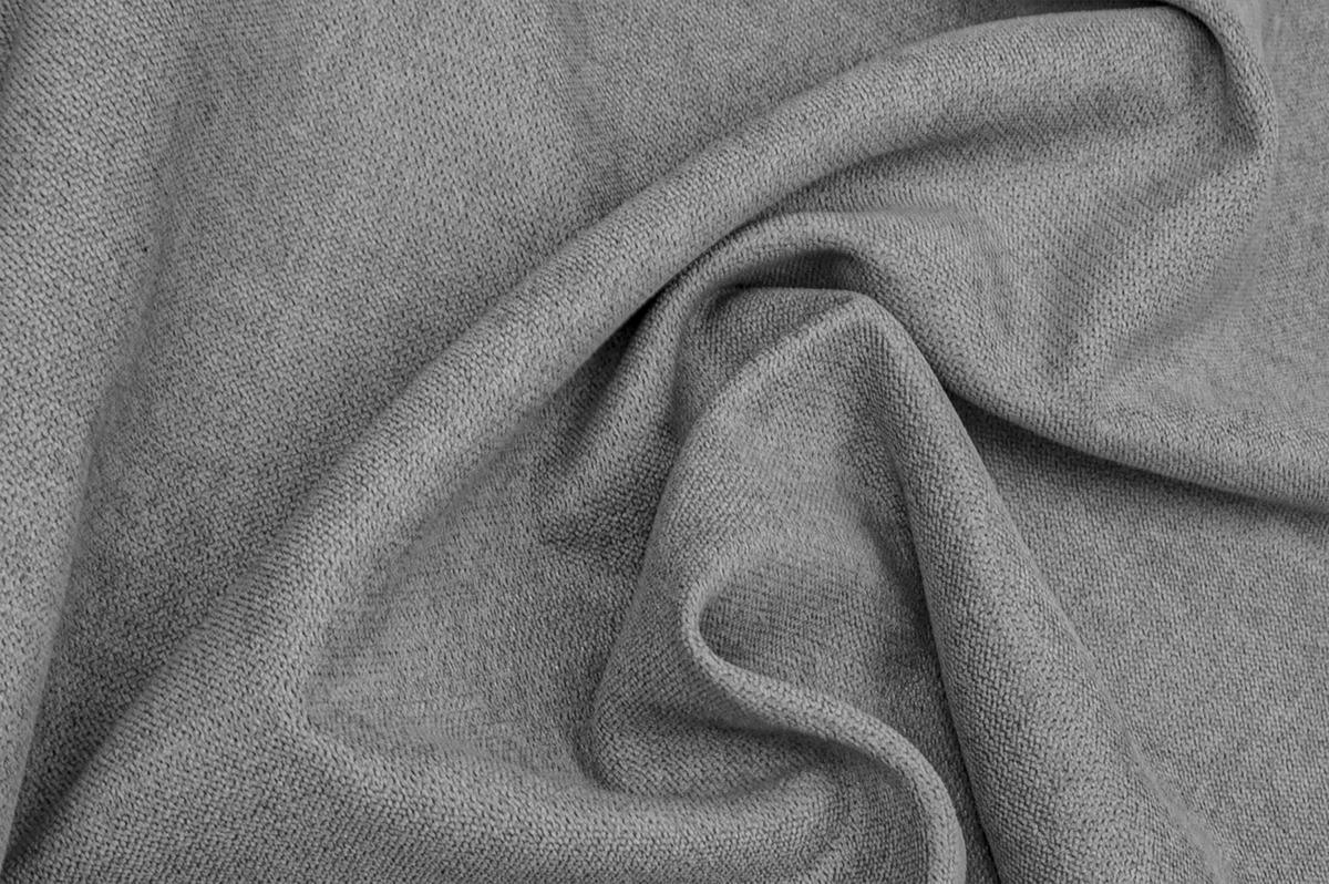 ECKSOFA L Form Malatya Hellgrau 246/145/82 cm stilvolle mit Schlaffunktion L - Hellgrau/Schwarz, Kunststoff/Textil (145/246cm) - AX Living