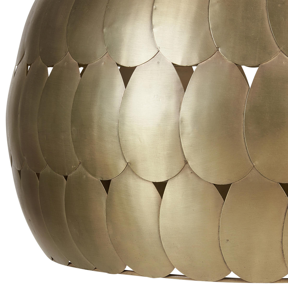 HÄNGELEUCHTE Harangi 50/50/156 cm - Messingfarben, Metall (50/50/156cm) - Beliani