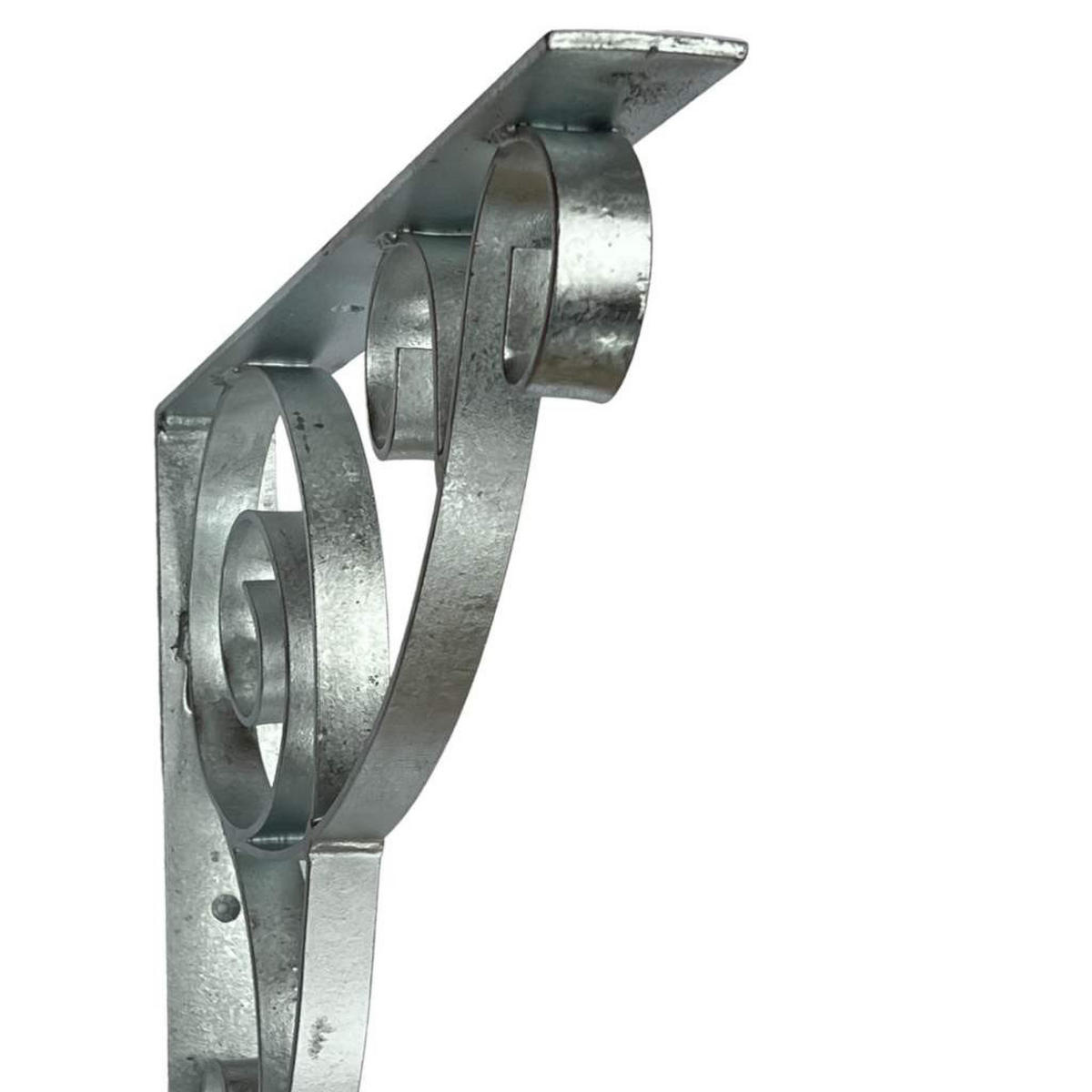 WINKELKONSOLE 50x50 cm Metall Feuerverzinkt - Grau, Metall (50/50/5cm) - DanDiBo