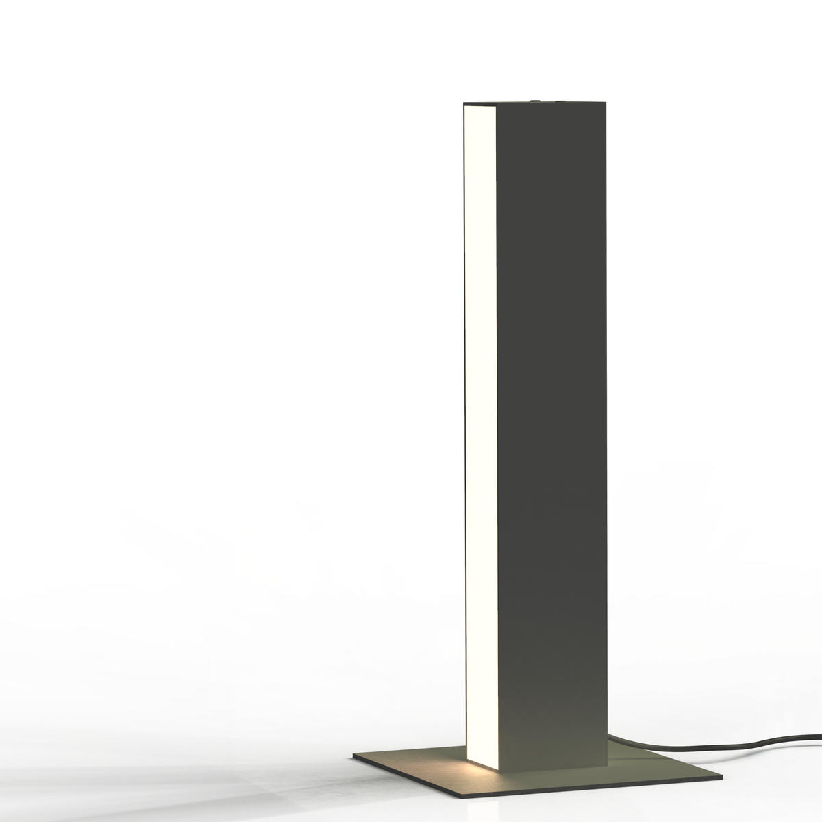 TISCHLEUCHTE - Schwarz, Metall (20/20/30cm) - Lumicom