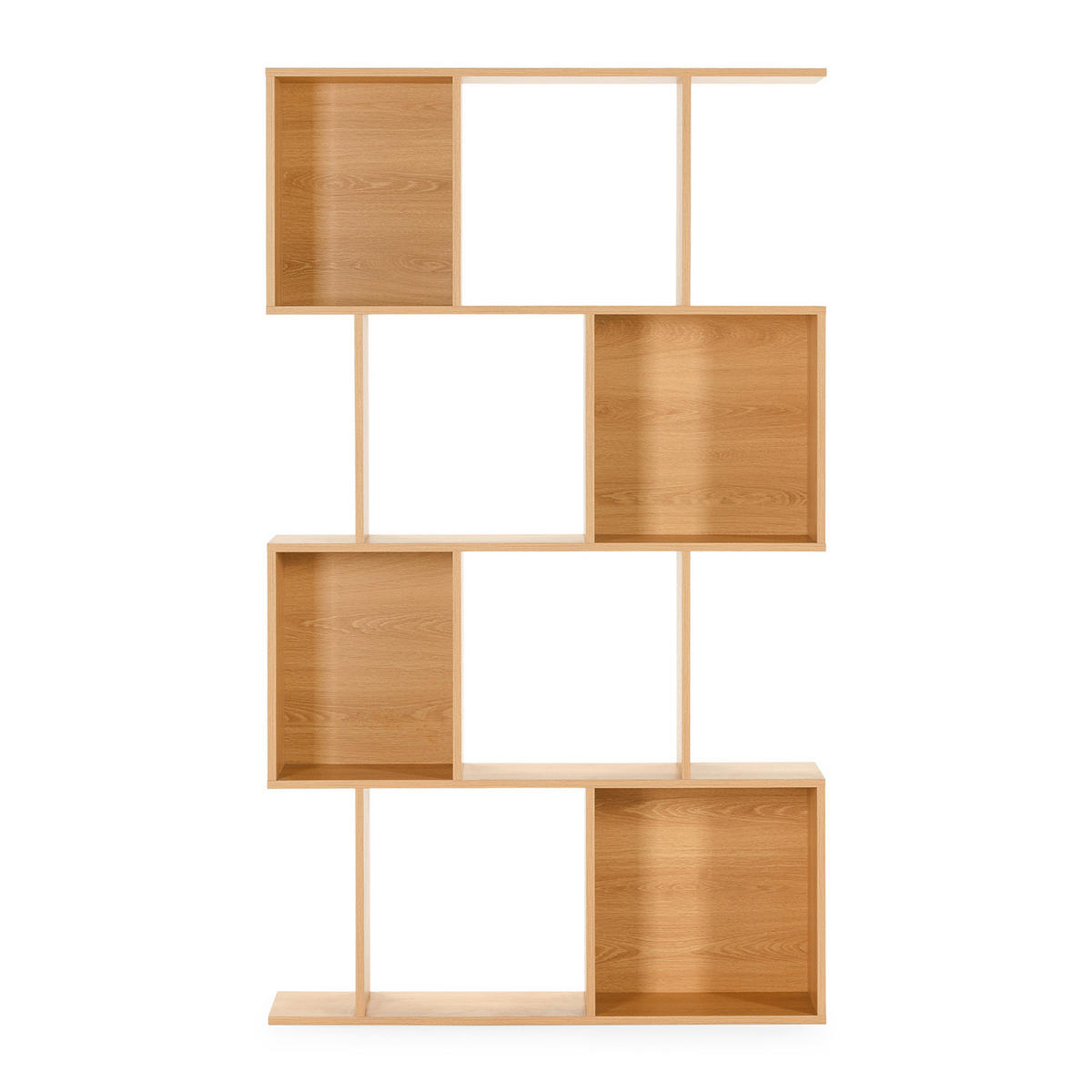 REGAL Nagato 8 fächern Eichenfarbe - Honigeiche, Holzwerkstoff (98/168/25cm) - VS Venta-stock