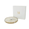 DUFTKERZE M-CHIC - Gold - XL - 35 Std. - Goldfarben, Paraffin (35.5/5cm) - J-Line