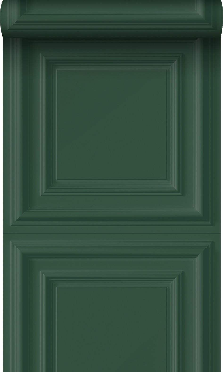 TAPETE Holzwandverkleidung 53 cm x 10.05 m - Grün, Papier (53/1000cm) - Origin Wallcoverings